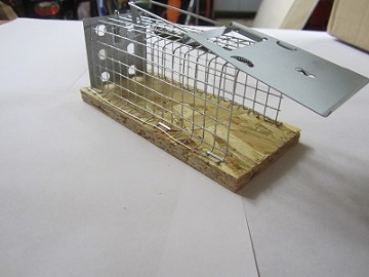 Drahtkäfig Mausefalle 1 Eingang Luna 15cm